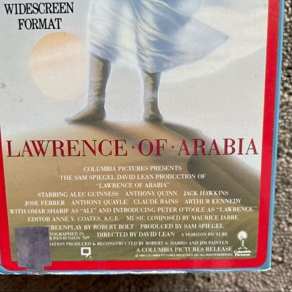 Vintage Lawrence of Arabia VHS 2 Tapes - Picture 3 of 8